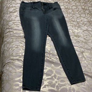 Torrid Dark Grey Skinny Jeans
